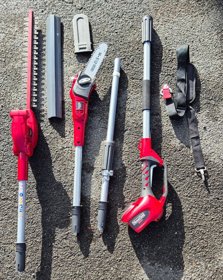 image for Mountfield MM48Li Cordless Long-reach Hedge Trimmer and Pole Pruner