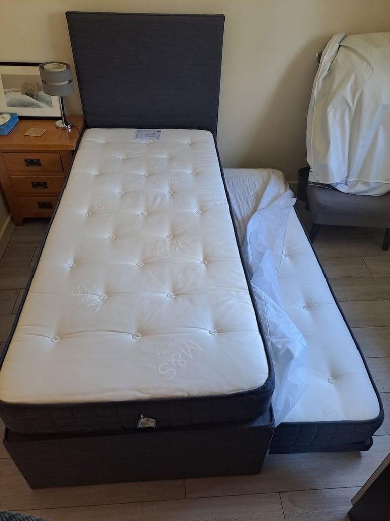 M&S pullout single/double bed