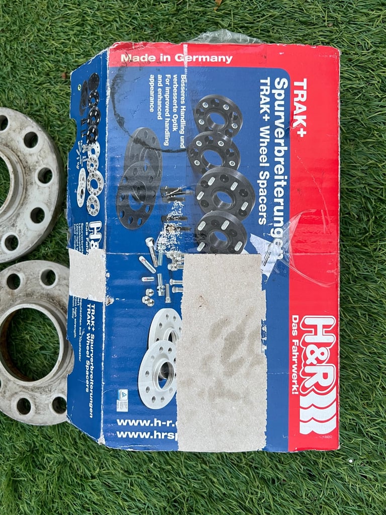 Wheels spacers H&R 10mm BMW 5x120 fitment 