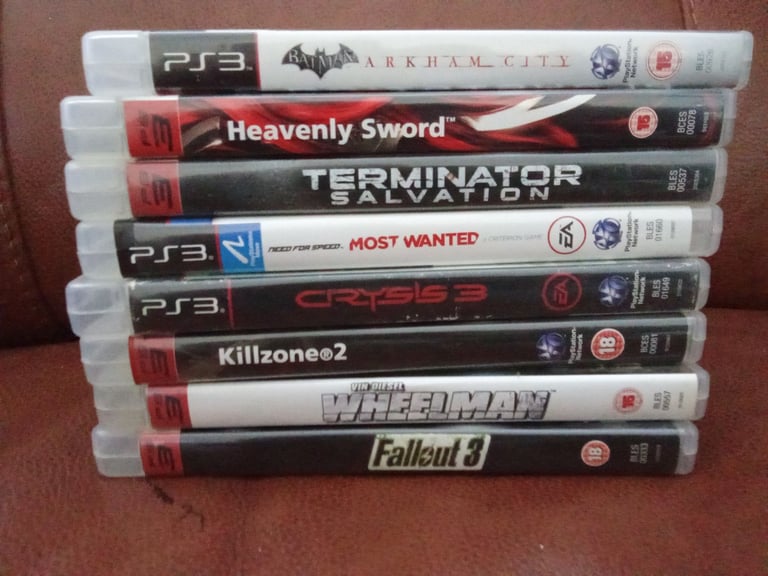 PS3 games stack 1 Arkham City
