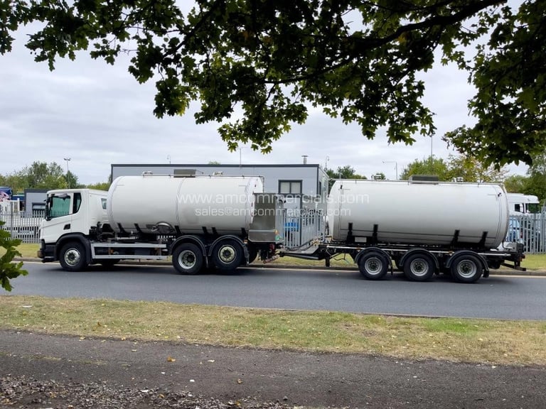 2021 (70) SCANIA P450 XT CROSSLAND DRAWBAR TANKER