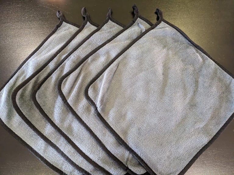 10 x Brand New Microfiber Car Cleaning Towels