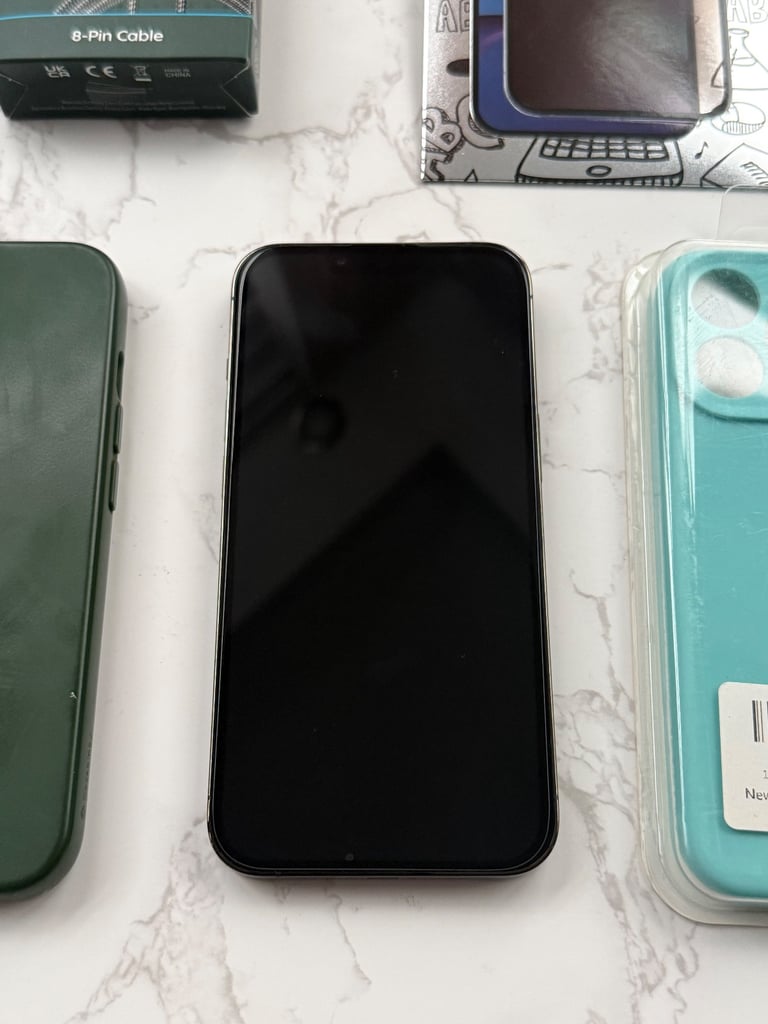 ✅📲IPHONE 13 PRO 128GB UNLOCKED IN ALPINE GREEN WITH NEW CASE