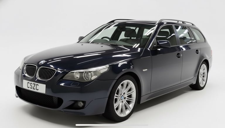 2006 BMW 5 Series 530d 3.0 M Sport 5dr Auto, 1 previous owner, FSH,  ESTATE Diesel Automatic