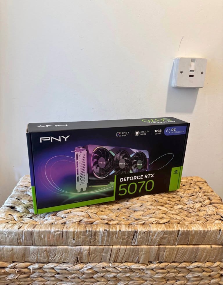 image for PNY NVIDIA GEFORCE RTX 5070 12GB 