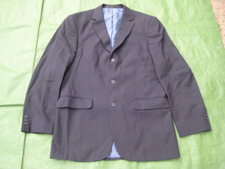 Marks and Spencer Dark Navy Blue Woollen Men's Jacket for £8.00