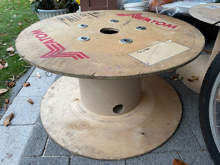 Large Plywood Cable Reel Drum 750x380mm
