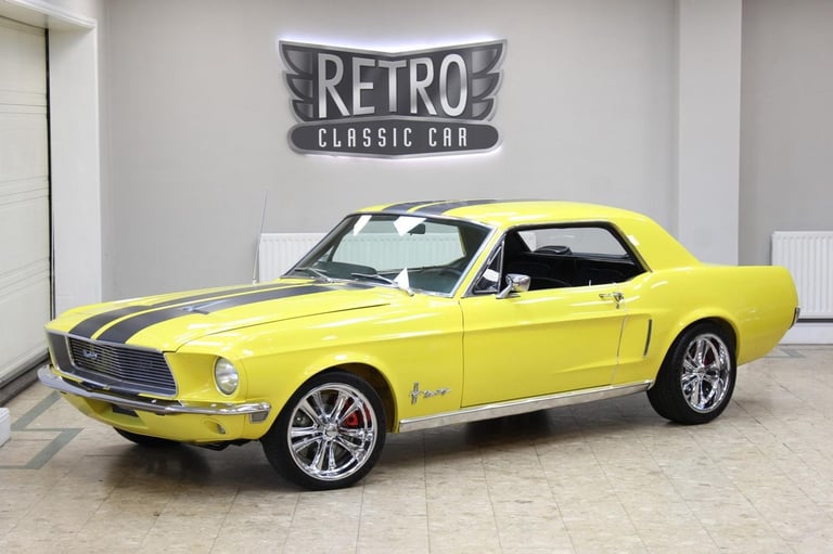 1968 Ford Mustang Coupe 351 V8 Restomod Auto - Huge Spec & Upgraded 