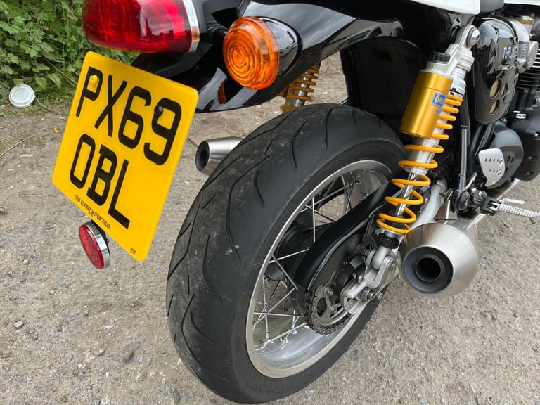 TRIUMPH THRUXTON 1200 R, 2019(69), 1 OWNER, 18,987 MILES, FSH, IMMACULATE, £8295