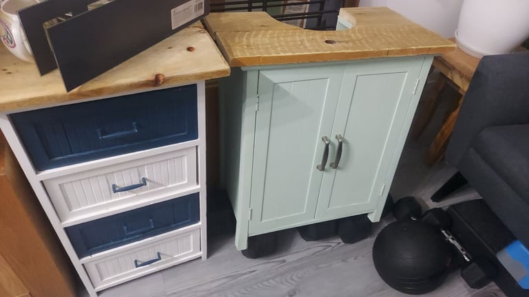 image for Bathroom storage and undersink cupboard