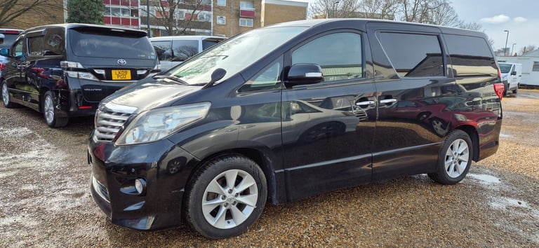 TOYOTA ALPHARD, 2009,NEW SHAPE 65,577 MILES 2.4 LITRE, PETROL, AUTOMATIC