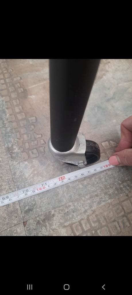 Heavy duty clothes rail **Reduced in price**
