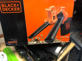 Black and decker electric leaf blower