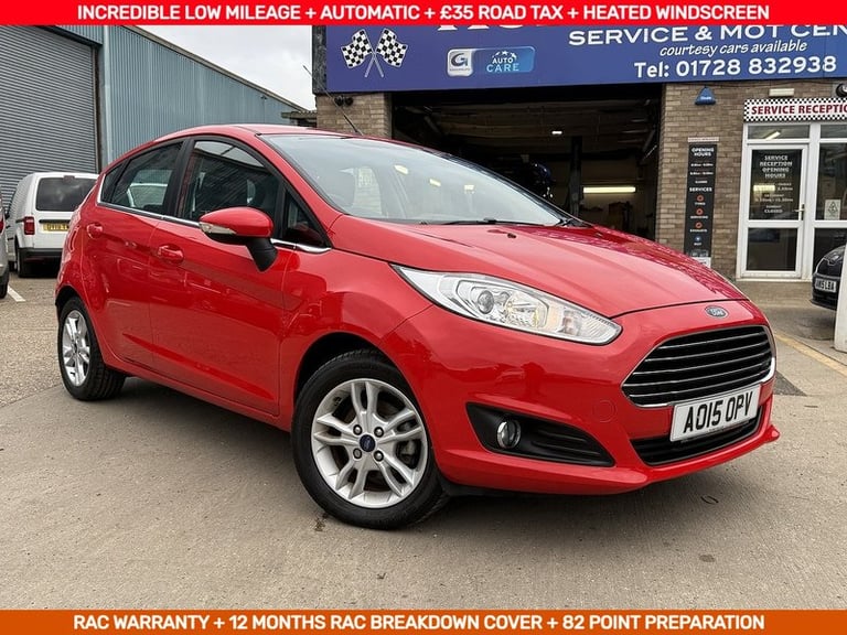  Ford Fiesta T EcoBoost Zetec Hatchback Petrol Automatic
