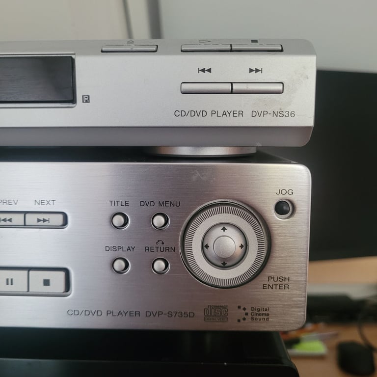 Sony STR-DB940 QS & STR-DE945 a/v amps, DVP-S735D QS & DVP-NS36 dvd players