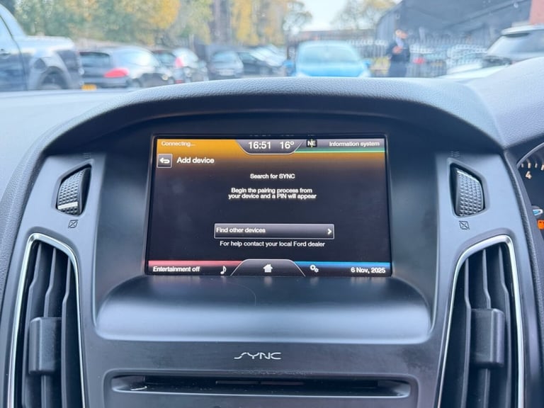 2016 Ford Focus 1.0 EcoBoost 125 Zetec 5dr Auto HATCHBACK PETROL Automatic