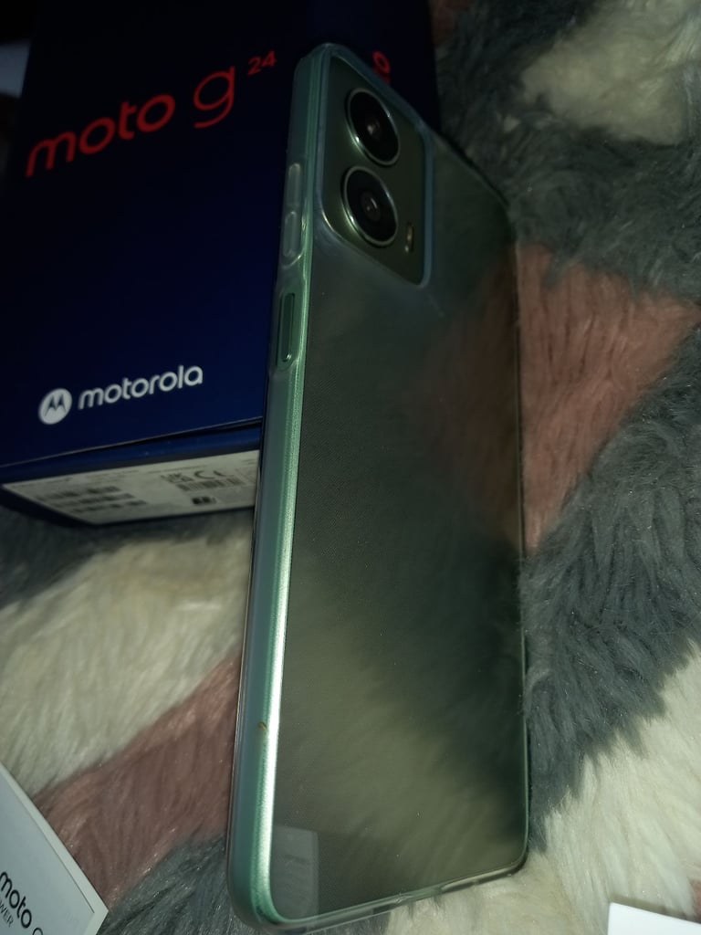 Motorola G24 mobile phone used twice
