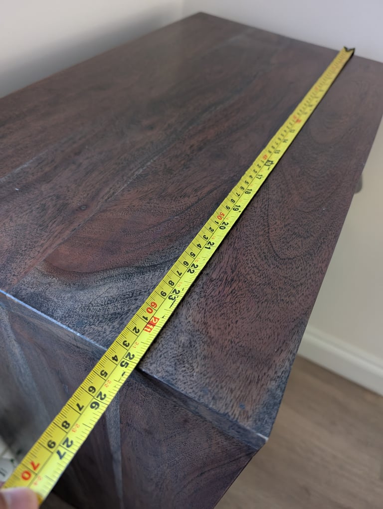 Solid wood sideboard cabinet 