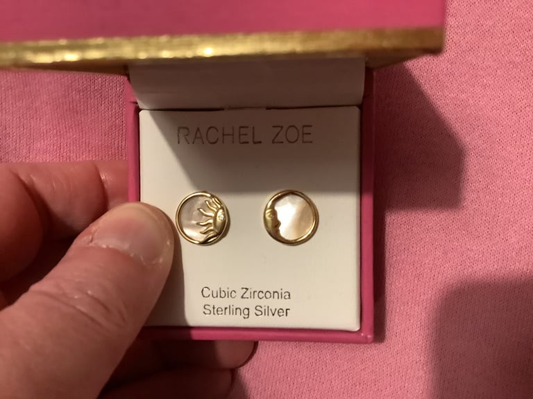 Gold plated sterling silver earrings. Nib. Southside. | in Southside,  Glasgow | Gumtree