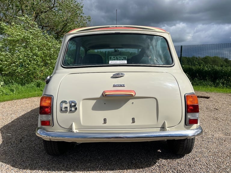 ROVER MINI PAUL SMITH RARE INVESTABLE CLASSIC MINI 1300 AUTOMATIC 1 OF 1800 MADE