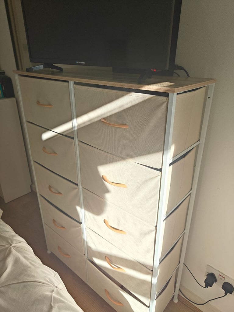 image for Fabric Chest of Drawers / Storage Unit – £30