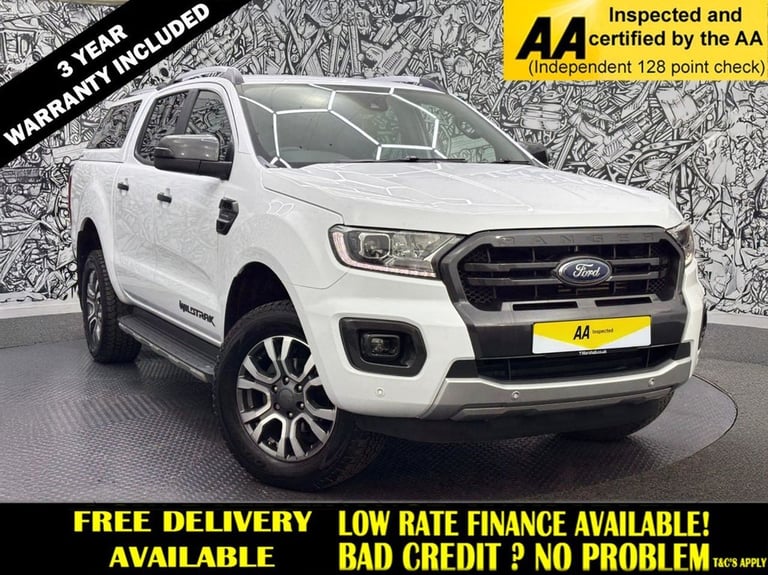 2022 Ford Ranger 2.0 EcoBlue Wildtrak Pickup Double Cab 4dr Diesel Auto 4WD Euro 6 (s/s) (21 Dies...