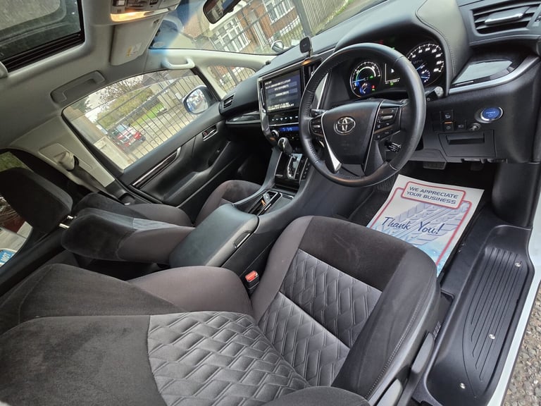 2018 Toyota Vellfire HYBRID 2.5 E-four 8 Seaters Euro 6  MPV Petrol/Hybrid Automatic