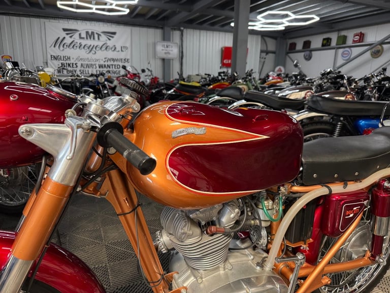 1958 Ducati 175 sport, press tube, outstanding quality, the best we’ve seen 