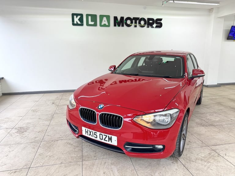 BMW 1 SERIES 1.6 116i Sport 5-door Red Manual Petrol 2015