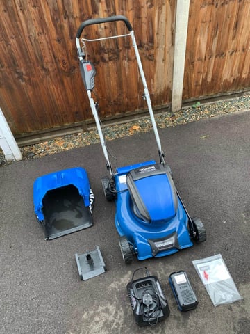 Lawnmower Cordless Battery Hyundai