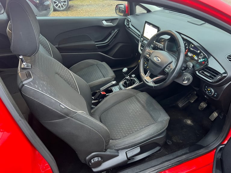 2017 FORD FIESTA ZETEC RED EURO 6 ULEZ COMPLIANT SALVAGE DAMAGED REPAIR CAT S 