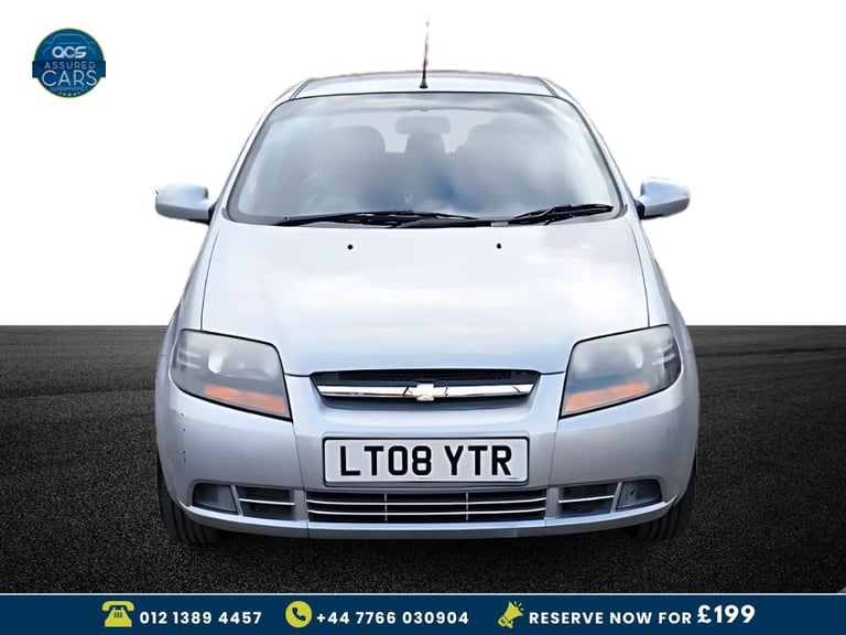 2008 08 CHEVROLET KALOS 1.2 SE 5D 72 BHP