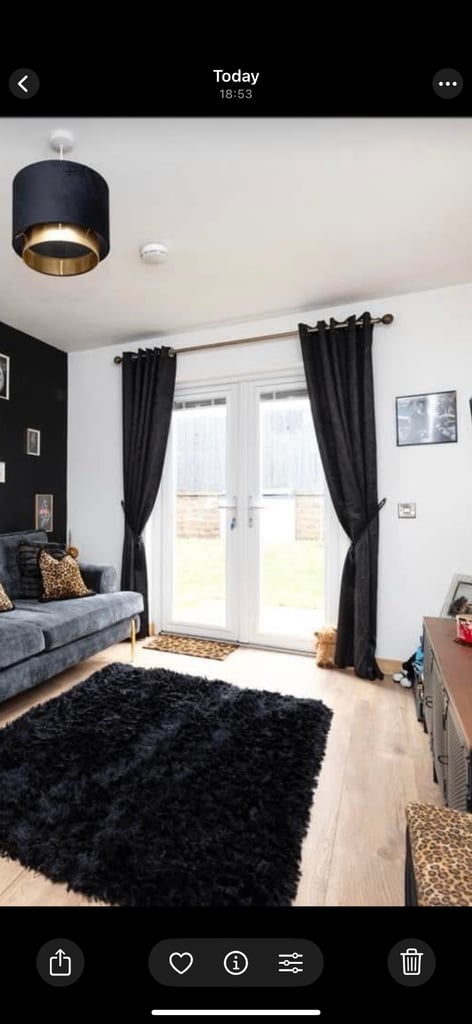 Silk lined Curtains 230 x 166 