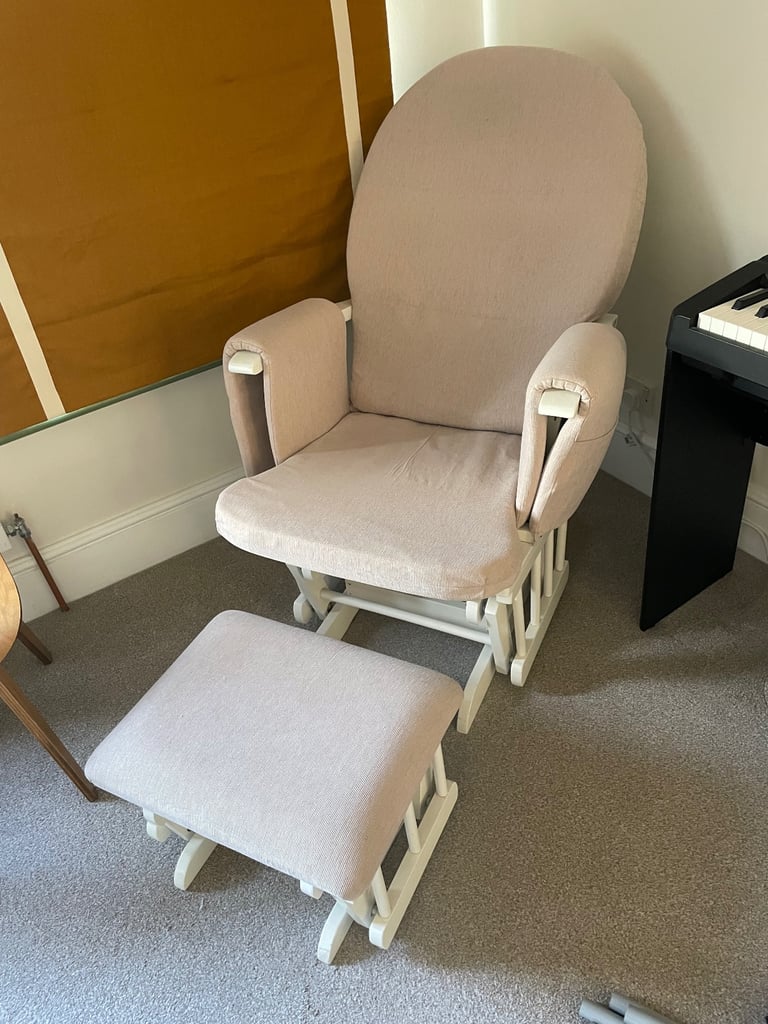Nursing glider rocking chair
