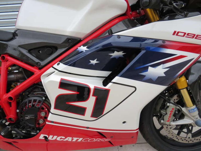 2010 Ducati 1098 1098R Troy Bayliss PETROL Manual