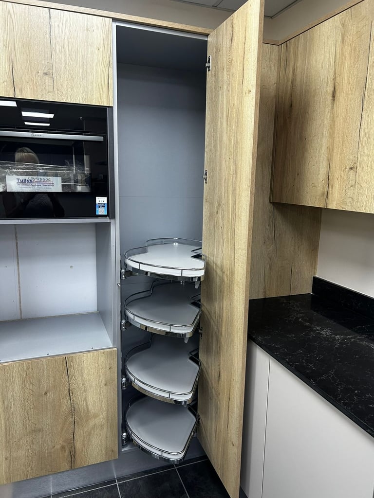 Crown Imperial Halifax Oak & Stone ex display kitchen