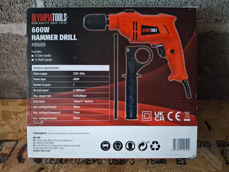 HAMMER DRILL 240V 