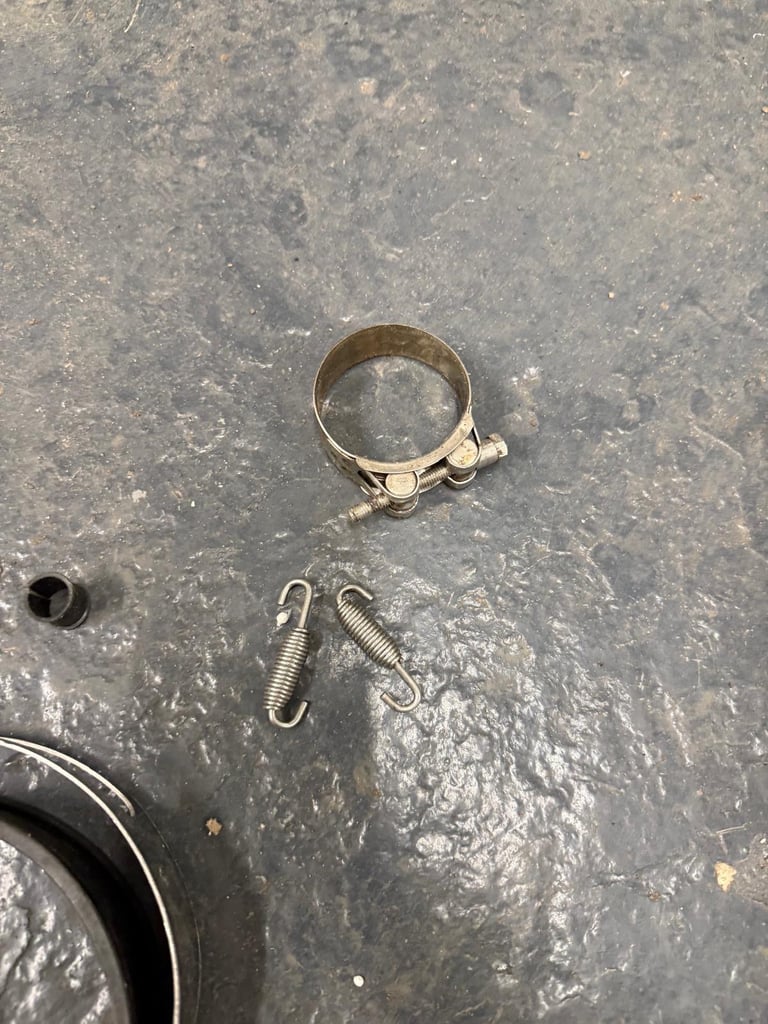 Motorbike exhaust 