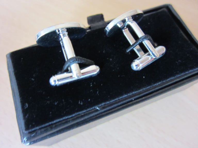 Official Drinking Arm & Reserve Drinking Arm Cufflinks in a Cufflink Box - NEW