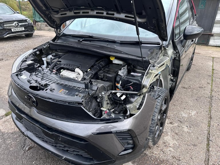 2024 73 REG VAUXHALL CROSSLAND GS 1.2 PETROL AUTO DAMAGED REPAIRABLE SALVAGE