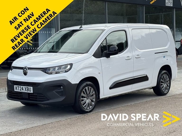 2024 Citroen Berlingo HDi 100ps 950 Driver XL LWB Euro 6 with Air Con, Rev Cam, Sat Nav, Cruise &...