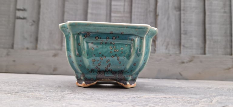 Glazed Ceramic Bonsai Pot