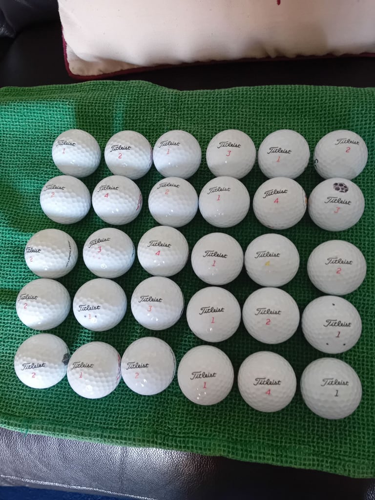 Titleist  misc    not prov 1    30 golf balls