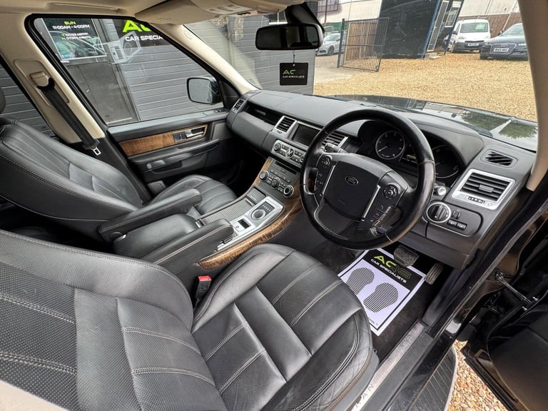 LAND ROVER RANGE ROVER SPORT 3.0 SD V6 HSE Black Auto 4WD Euro 5 5dr 2013