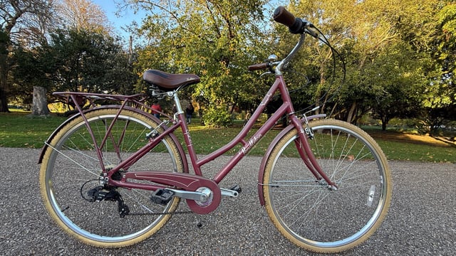 Ladies bike, Pendleton Somerby Hybrid Bike Maroon Red in