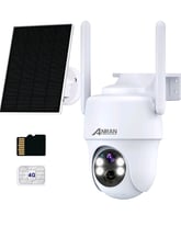 ANRAN 3G/4G LTE Security Camera Outdoor Wireless 2K, No WiFi Security 