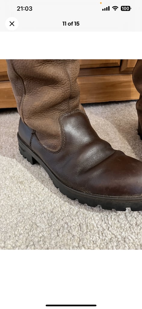 Ladies Dubarry yard/riding boot 7