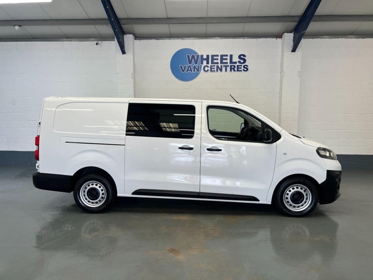2022 Fiat Scudo 2.0 Multijet Tecnico Crew Van LWB Euro 6 (s/s) 6dr Combi Van Diesel Manual
