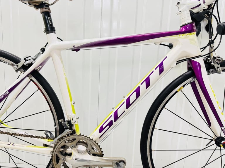 SCOTT TEAM Full Carbon Road Bike Size/S 20 Speed Fully Serviced Shimano 105