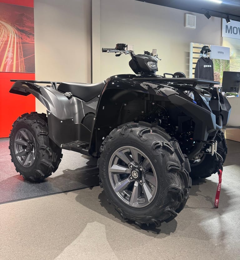 New Yamaha Grizzly 700 EPS 2025 Special Edition Black/Grey Off Road In Stock !!!
